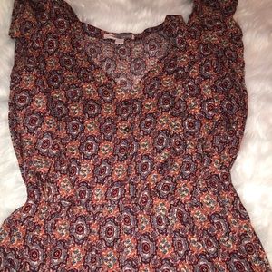 Forever 21 jumpsuit multicolored